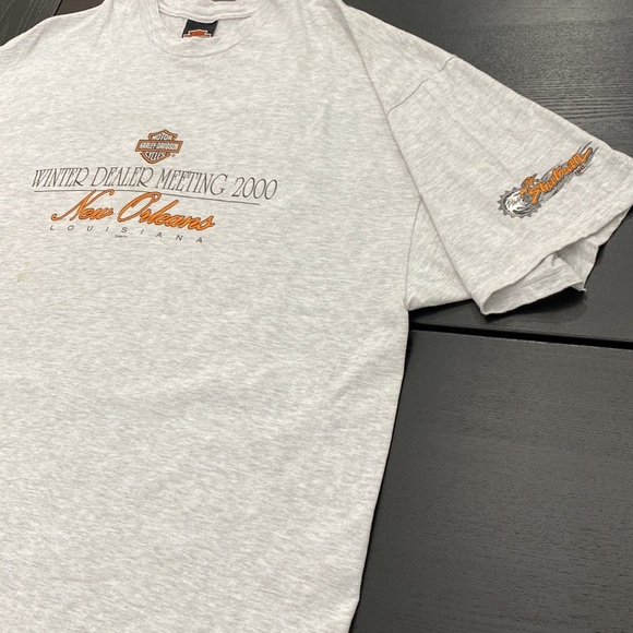 Harley-Davidson Vintage Dealer Show Jazz T-Shirt from New Orleans - 3XL - Picture 4 of 11